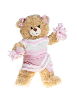 8" Pink And White Cheer Uniform